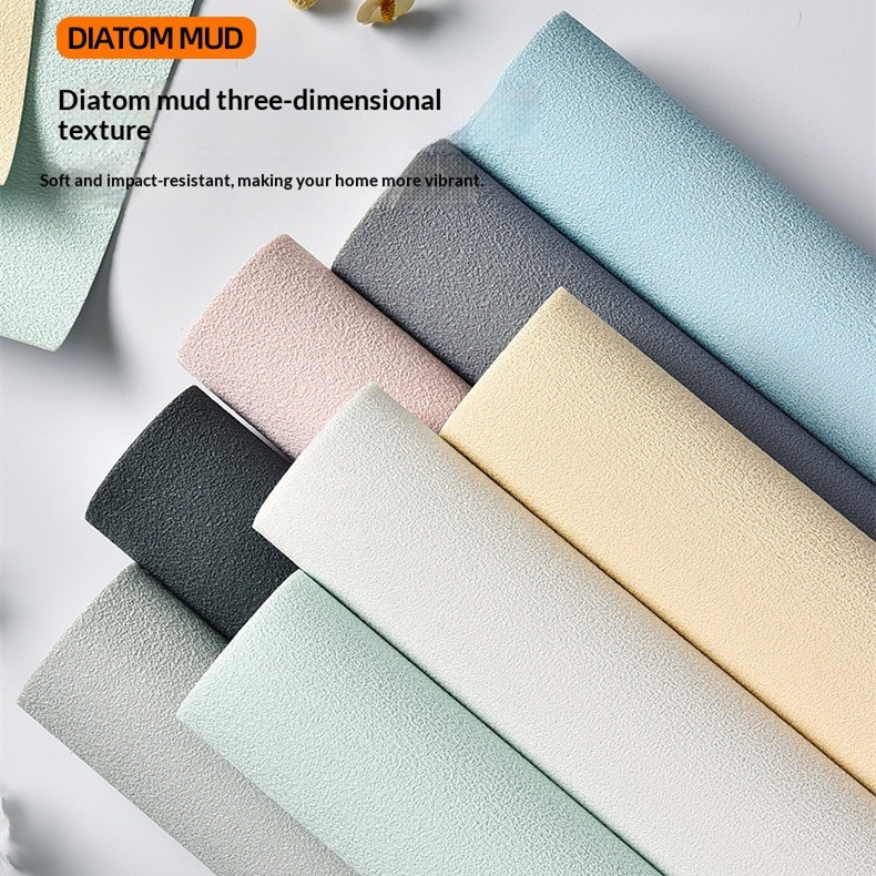 Self-adhesive Waterproof, Thickened 3D Textured Foam Wallpaper