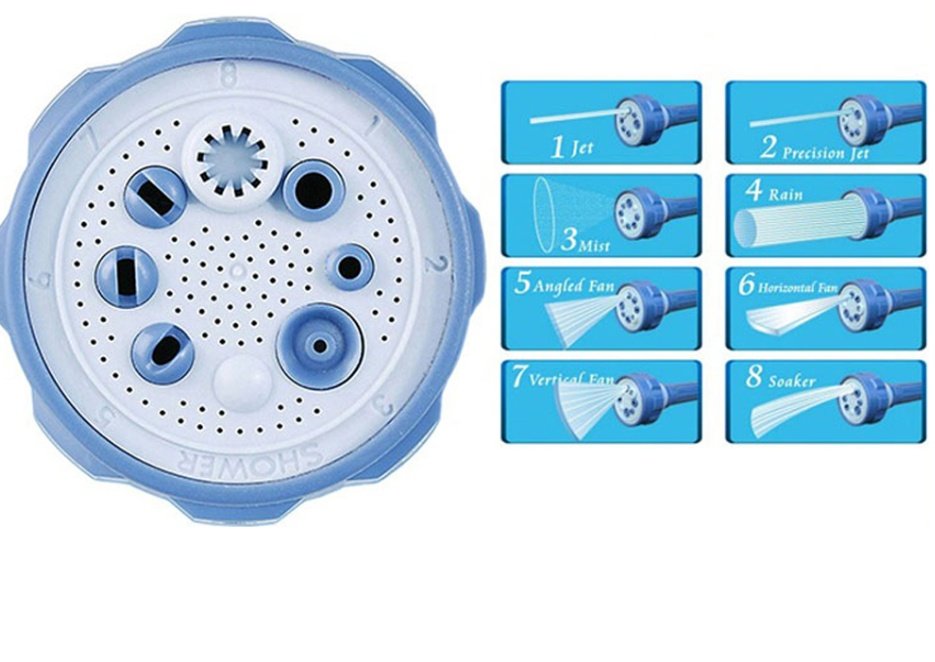 8 in 1 EZ Jet Water Cannon Dispenser Spray Gun Car Washer - Image 2