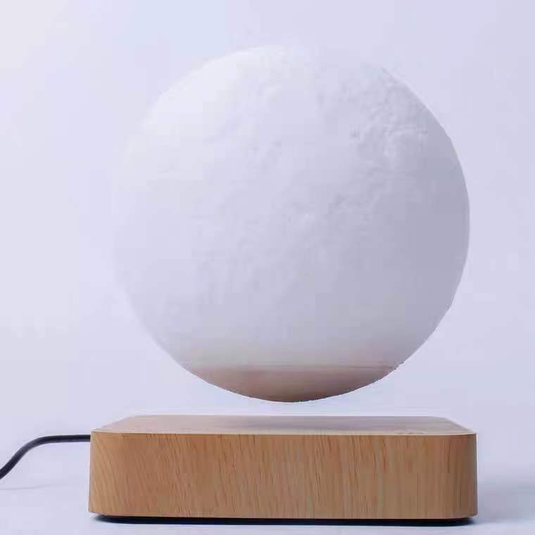 Magnetic Levitation Table Lamp Moon Light 3D Printing Planet Night Light - Image 10