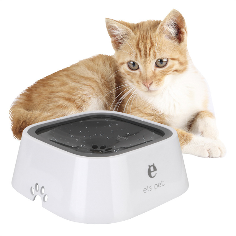 1.5L Cat Dog Water Bowl Carried Floating Bowl Anti-Overflow Slow Water Feeder Dispenser Pet Fountain ABS&PP Dog Supplies - Image 8