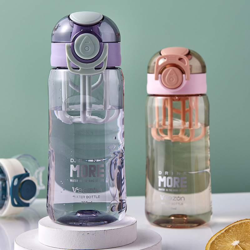 800ml Sports Water Bottle, Portable And Available In Multiple Colors