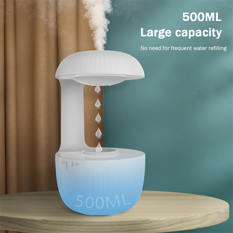 Anti-gravity Air Humidifier Mute Countercurrent Humidifier Levitating Water Drops Cool Mist Maker Fogger Relieve Fatigue - Image 9