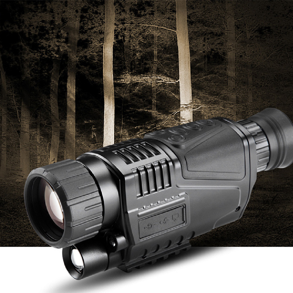 Record HD Night Vision Monocular - Photo/Video CaptureOutdoor Digital Night Vision - 200 m Low LightDay/Night Digital Monocular for Hunting & Surveillance