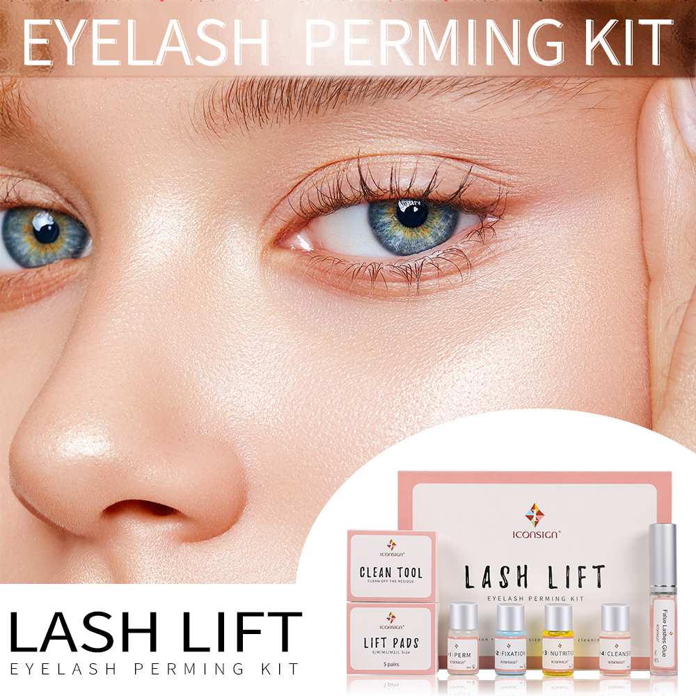 ICONSIGN Lash Lift Kit Lash Lifiting Eyelash Perming Kit Lash Curling Enhancer Eyes Makeup Tools - Image 9