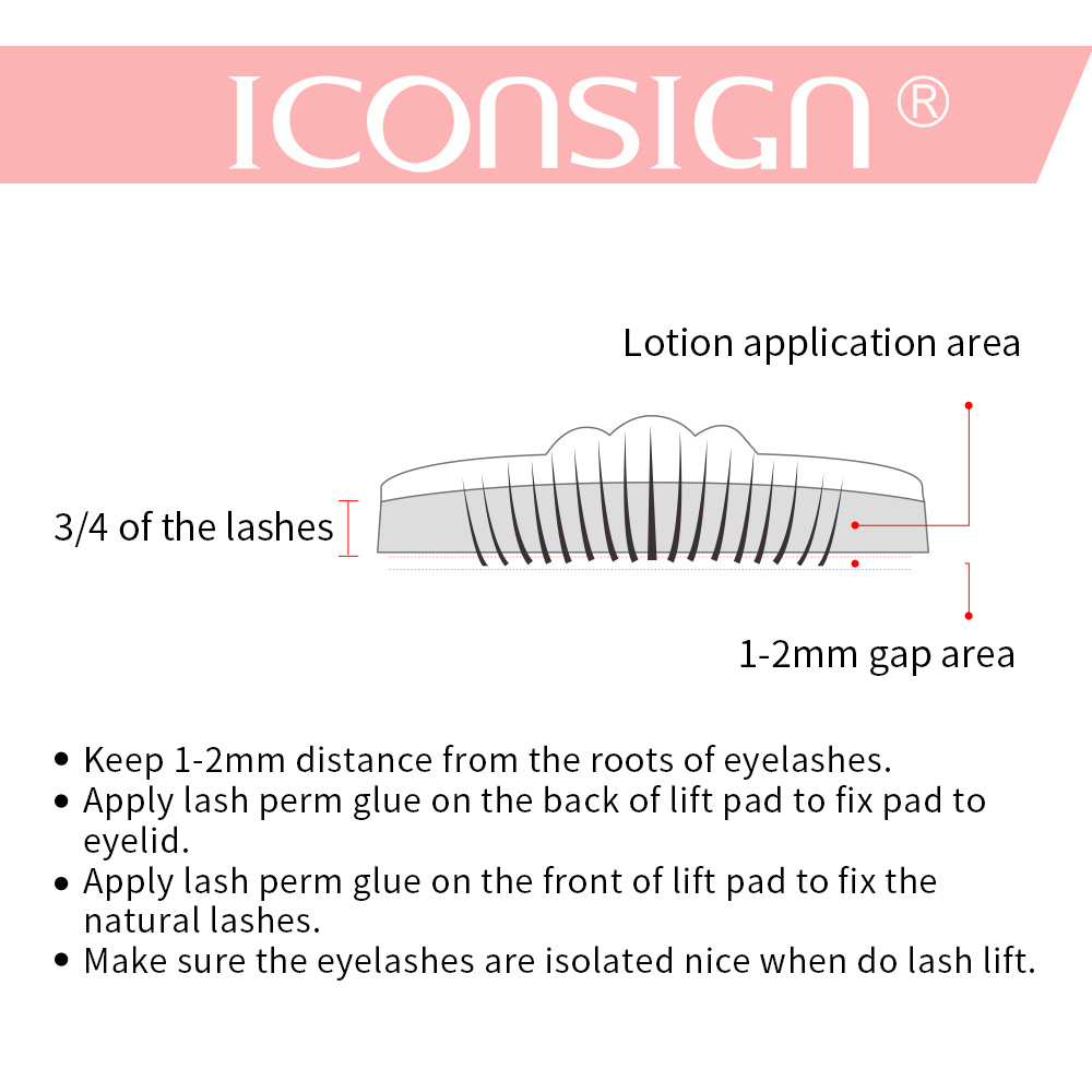 ICONSIGN Lash Lift Kit Lash Lifiting Eyelash Perming Kit Lash Curling Enhancer Eyes Makeup Tools - Image 6