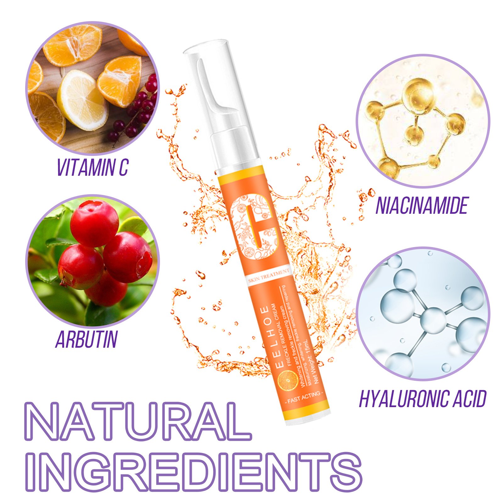 EELHOE VC Beauty Pen, Moisturizing Facial Skin, Reduce Spots And Melanin Skin Beauty Pen - Image 7