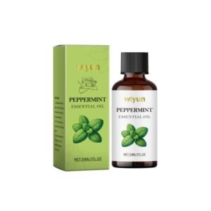 Wiyun Multi-Functional Massage Essential Oil, Moisturizes And Moisturizes The Skin With Delicate Moisturizing And Brightening Mint Cooling Body Oil