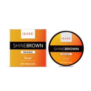 OUHOE Black Cream Aloe Vera Gel, Sunburn Repair Gel Summer Beach Tanning Lotion